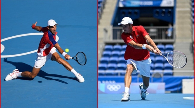 Djokovic ve Medvedev kazanarak başladı