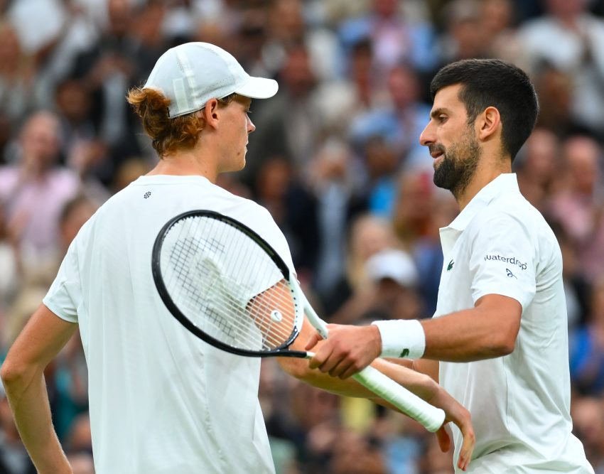 VİDEO: Novak Djokovic & Jannik Sinner – Wimbledon 2023